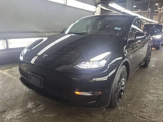 TESLA MODEL Y 2022 7SAYGDEF8NF494381 image
